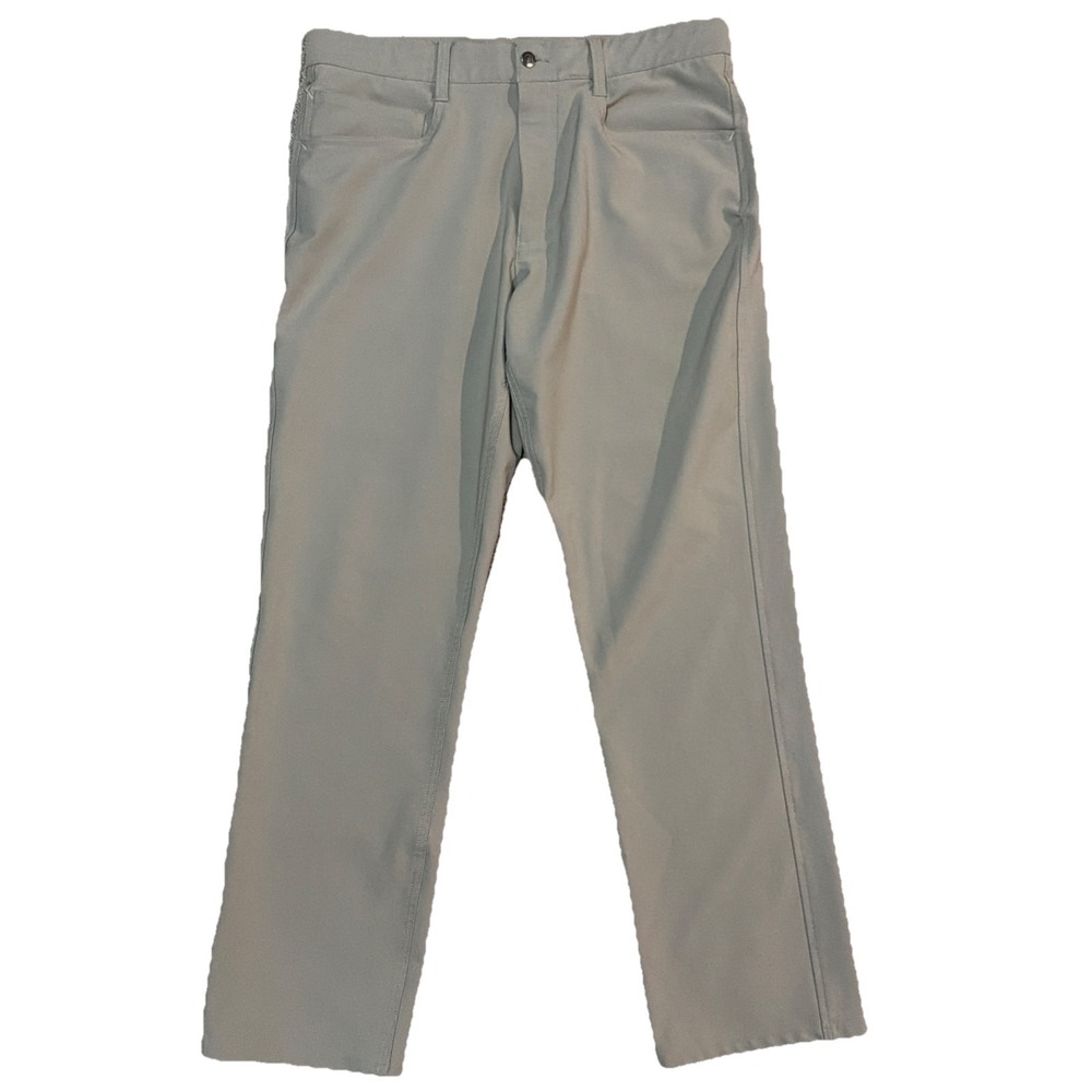 Footjoy 5 Pocket‎ Golf Chino Pants Men's 32x32 (32x29)  Beige Khaki Stretch